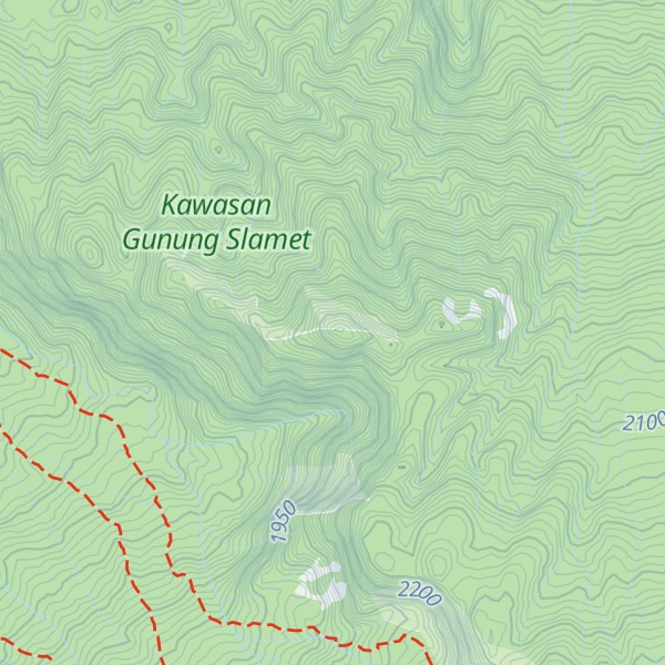 Map of Gunung Penjara