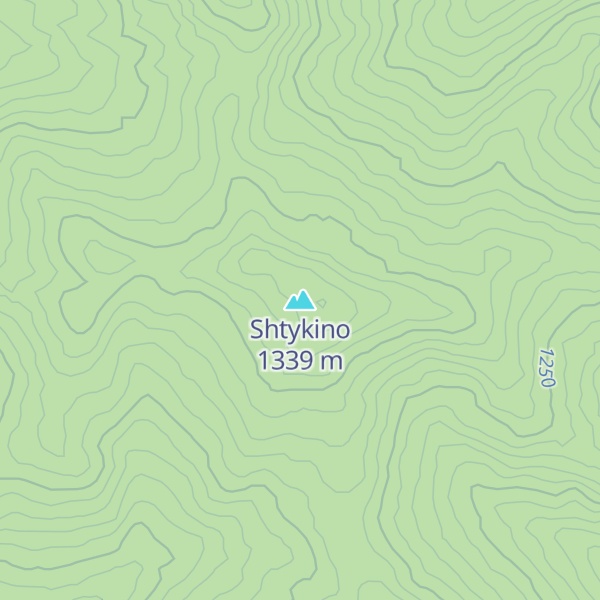Map of Shtykino