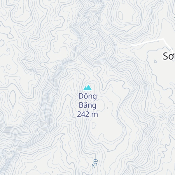 Map of Đông Băng