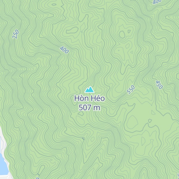 Map of Hòn Héo