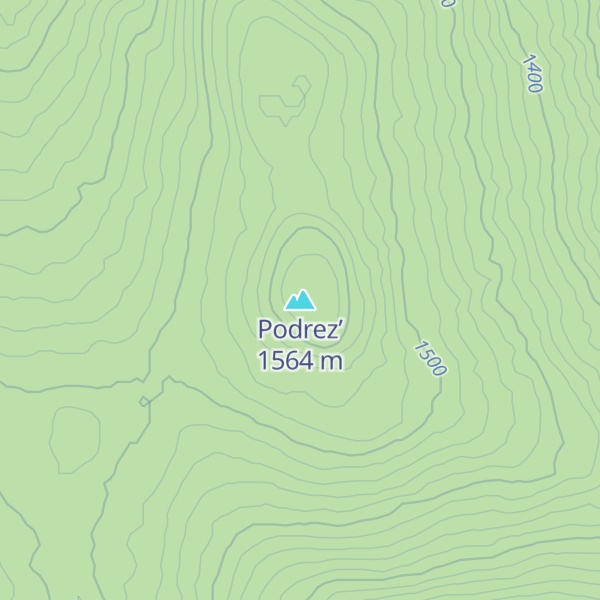 Map of Podrez’