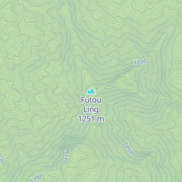 Map of Futou Ling