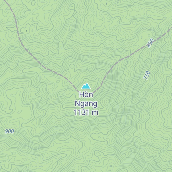 Map of Hòn Ngang