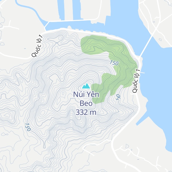 Map of Núi Yên Beo