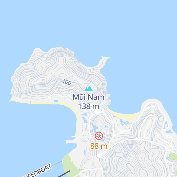 Map of Mũi Nam