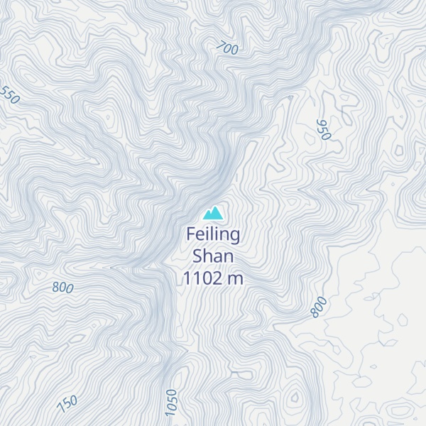 Map of Feiling Shan
