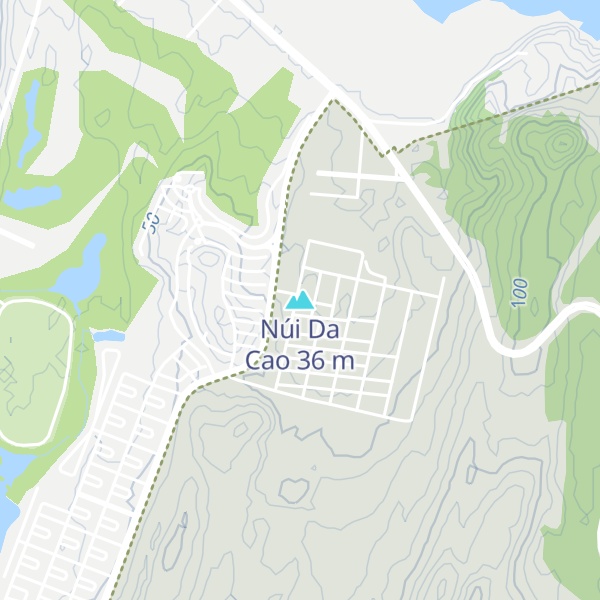 Map of Núi Da Cao