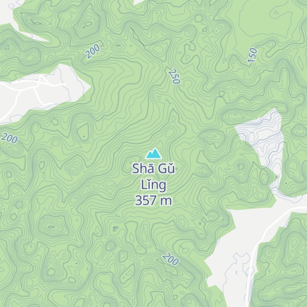 Map of Shā Gǔ Lǐng