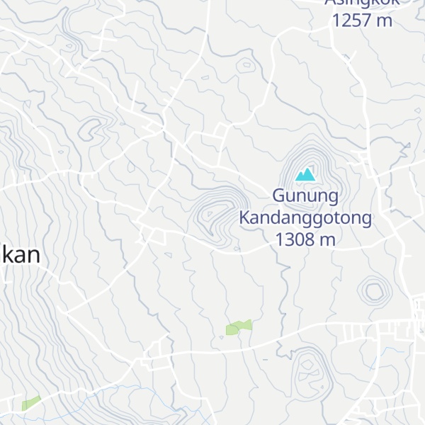 Map of Gunung Sarwodadi