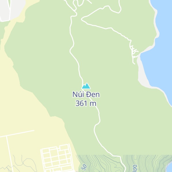 Map of Núi Đen