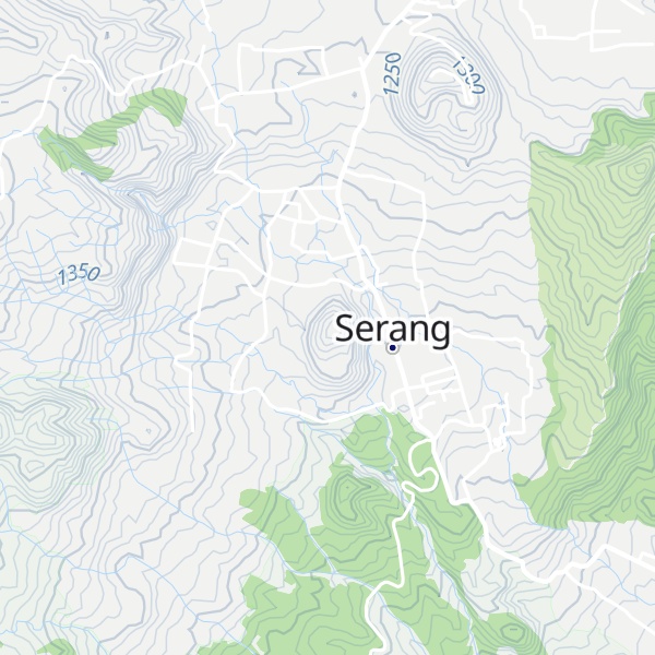 Map of Gunung Puter