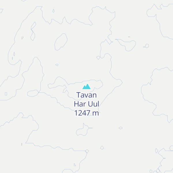Map of Tavan Har Uul