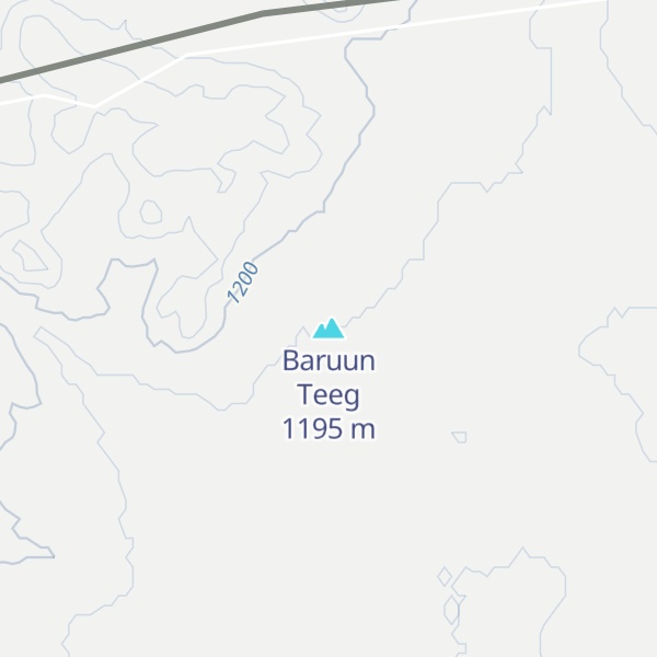 Map of Baruun Teeg