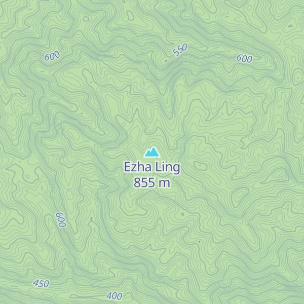 Map of Ezha Ling