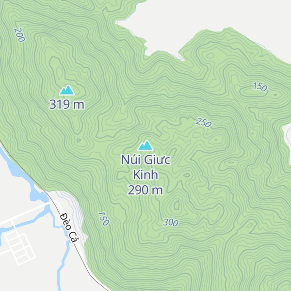 Map of Núi Giưc Kinh
