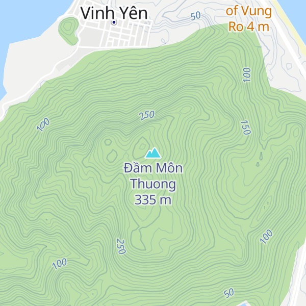 Map of Đầm Môn Thuong