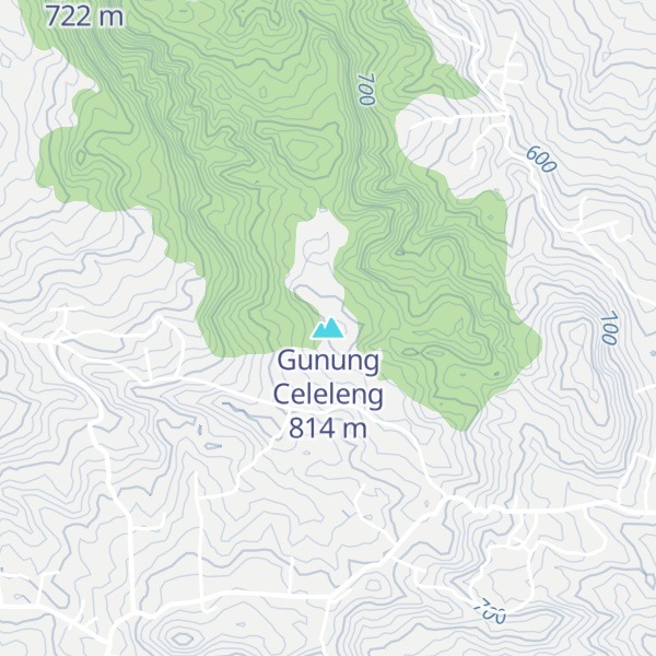 Map of Gunung Celeleng