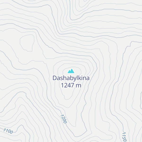 Map of Dashabylkina