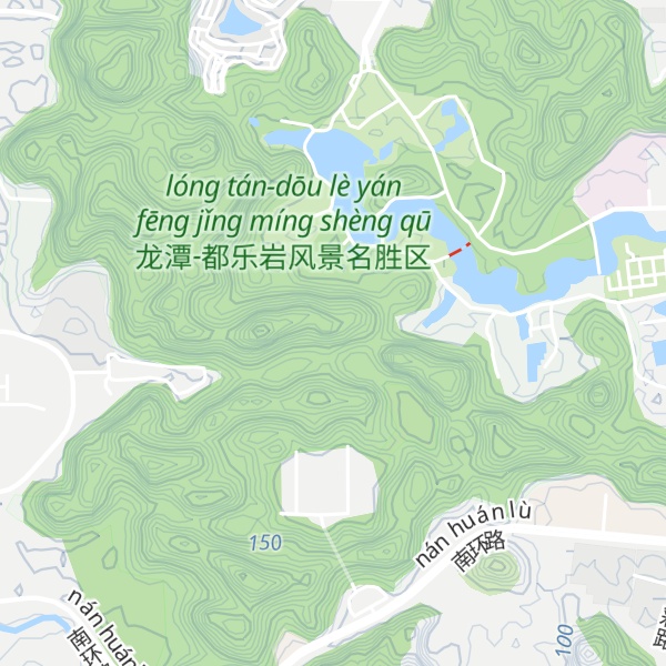 Map of Pàotái Shān