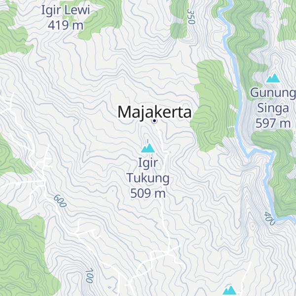 Map of Igir Tukung