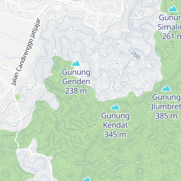 Map of Gunung Gatel