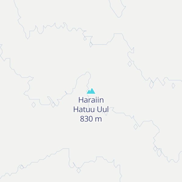 Map of Haraiin Hatuu Uul