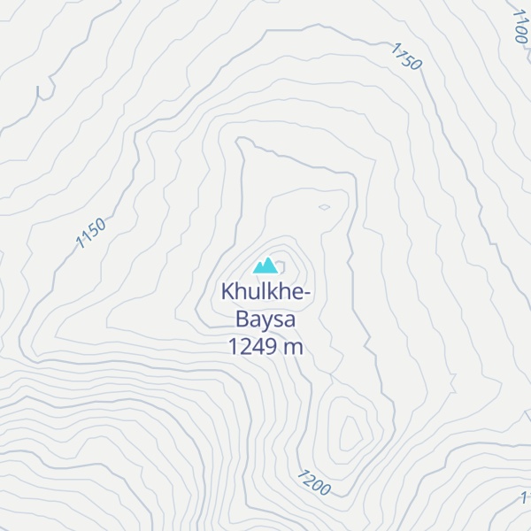 Map of Khulkhe-Baysa