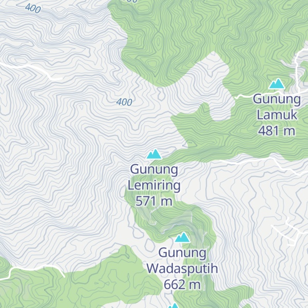 Map of Gunung Lemiring