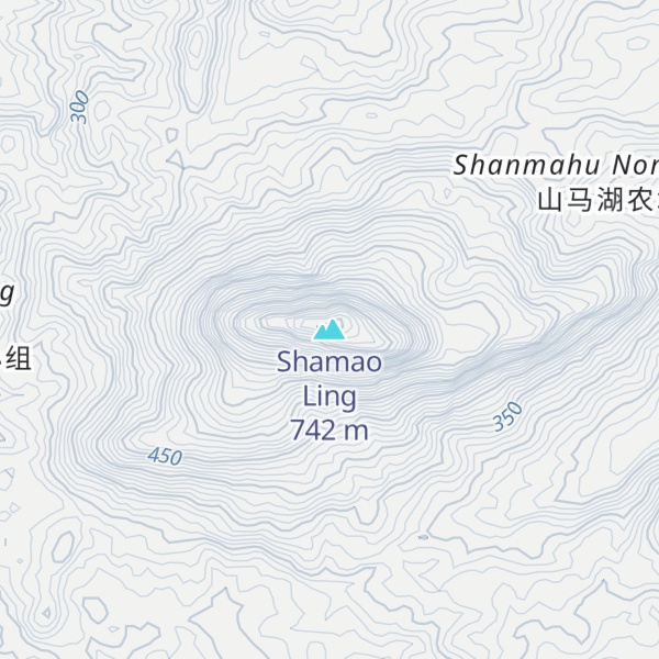 Map of Shamao Ling