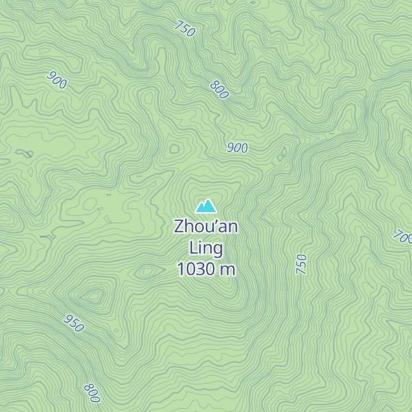 Map of Zhou’an Ling