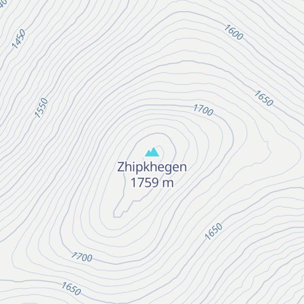 Map of Zhipkhegen