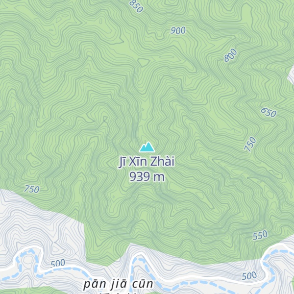 Map of Jī Xīn Zhài