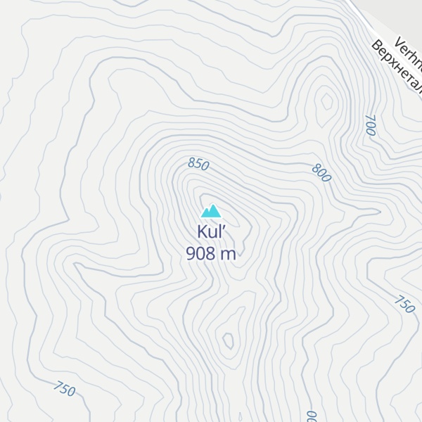 Map of Kul’