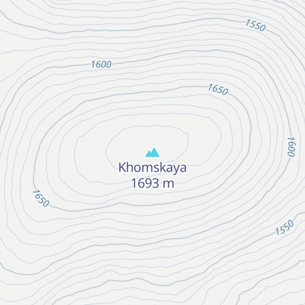 Map of Khomskaya