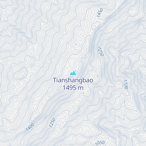 Map of Tianshangbao