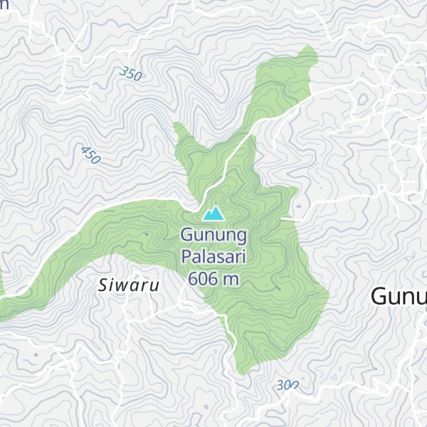 Map of Gunung Palasari