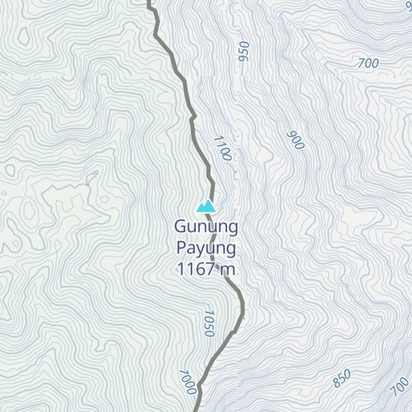 Map of Gunung Payung