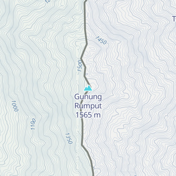 Map of Gunung Rumput