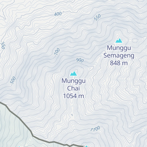 Map of Munggu Chai