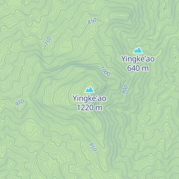 Map of Yingke'ao