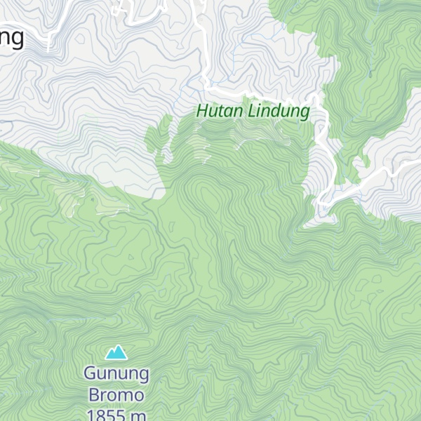 Map of Gunung Geni