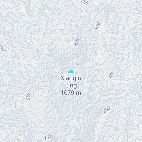 Map of Xianglu Ling