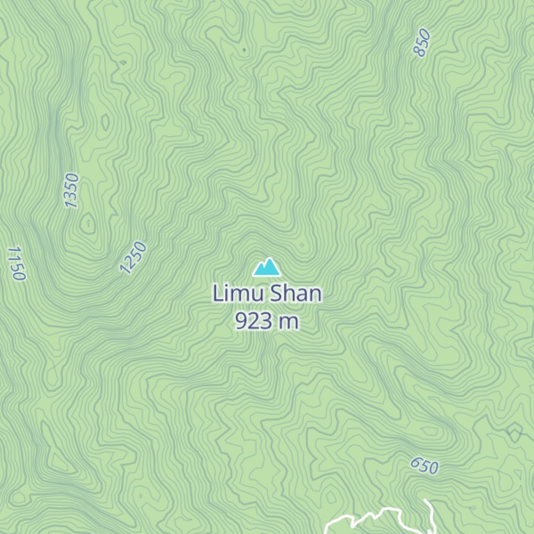 Map of Limu Shan