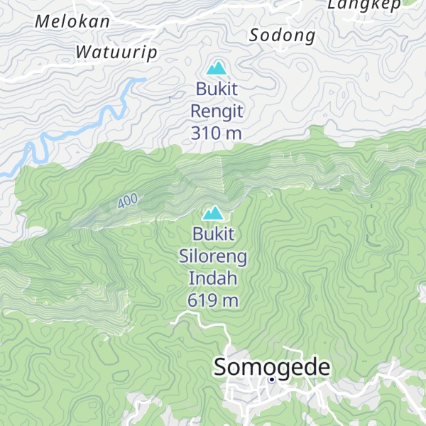 Map of Bukit Siloreng Indah
