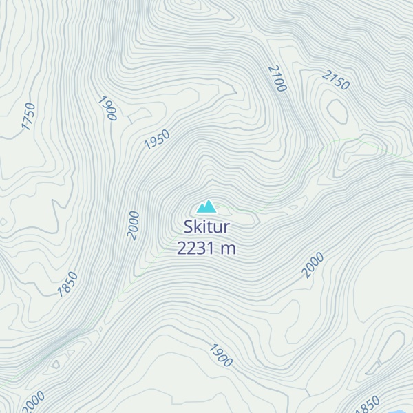 Map of Skitur