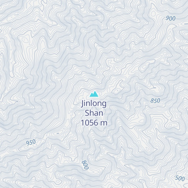 Map of Jinlong Shan