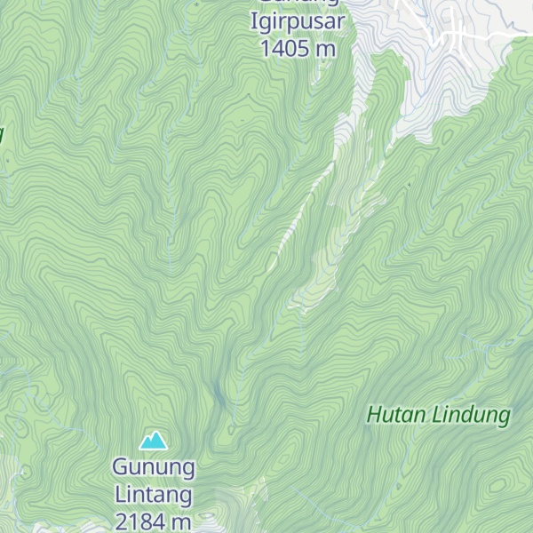 Map of Gunung Igirtrotis