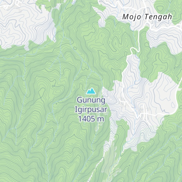 Map of Gunung Igirpusar