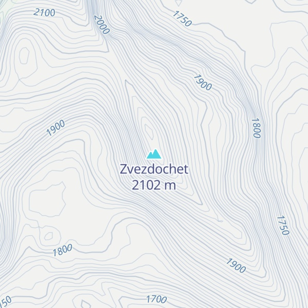 Map of Zvezdochet