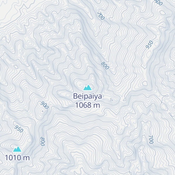 Map of Beipaiya